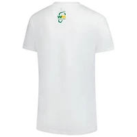 T-shirt blanc Ahead pour femme 2025 WM Phoenix Open Arizona Danby Tri-Blend