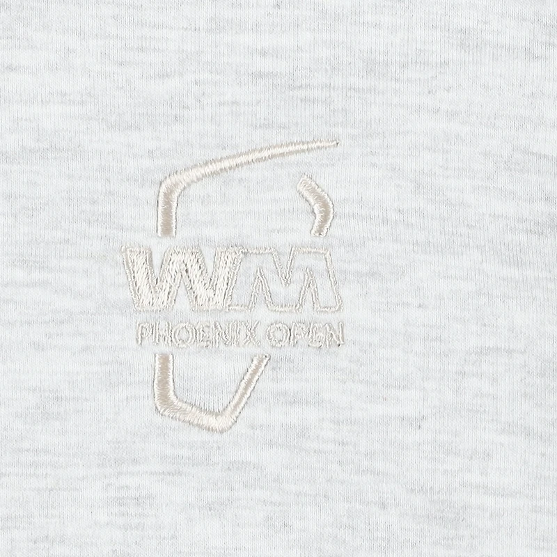 Women's Ahead  White WM Phoenix Open Sue Tri-Blend Crewneck Pullover