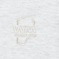 Women's Ahead  White WM Phoenix Open Sue Tri-Blend Crewneck Pullover