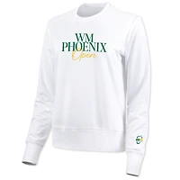 Women's Ahead White WM Phoenix Open Sue Tri-Blend Sweatshirt