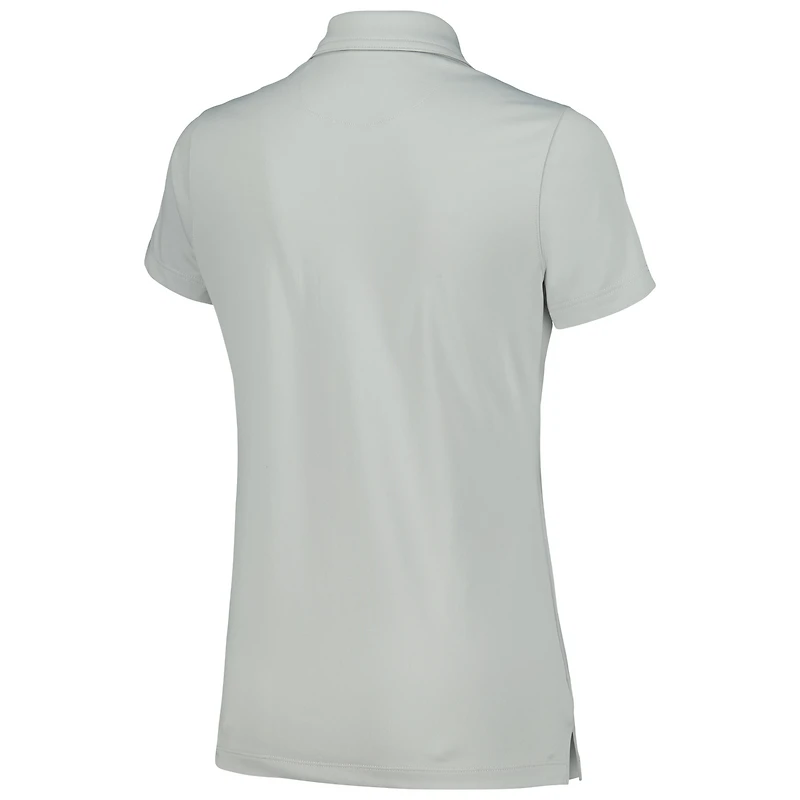 Women's Columbia Gray WM Phoenix Open Birdie Omni-Wick Polo