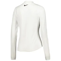 T-shirt à manches longues Nike WM Phoenix Open UV Victory Performance pour femme, blanc