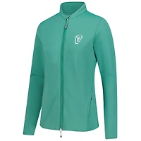 Women's Peter Millar Green WM Phoenix Open Katy Full-Zip Jacket