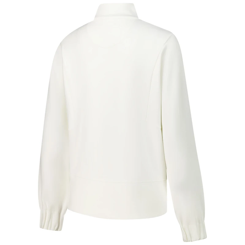 Sweat-shirt demi-zip en tricot tri-blend blanc WM Phoenix Open Flora pour femme Peter Millar