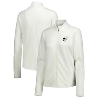 Women's Puma White WM Phoenix Open Pure Texture Full-Zip Jacket
