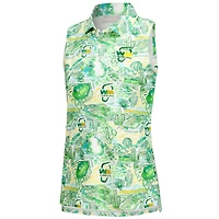 Women's Smith & Quinn Green WM Phoenix Open Alice Sleeveless Polo