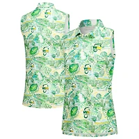 Women's Smith & Quinn Green WM Phoenix Open Alice Sleeveless Polo