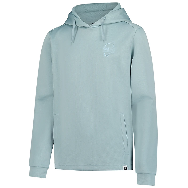 Sweat à capuche ouvert Phoenix WM FootJoy vert clair pour jeunes