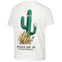 T-shirt blanc WM Phoenix Open Stuck on 16 pour jeunes Flomotion