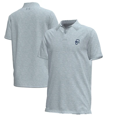 Polo Under Armour bleu WM Phoenix Open Aura Heather pour jeunes