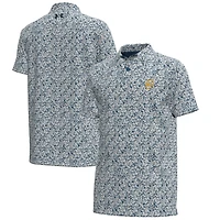 Youth Under Armour Blue WM Phoenix Open Drive Print Polo