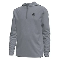Youth Under Armour Gray WM Phoenix Open Quarter-Zip Hoodie
