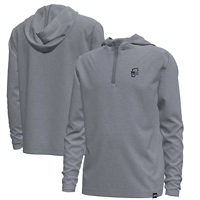 Youth Under Armour Gray WM Phoenix Open Quarter-Zip Hoodie
