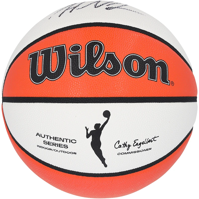 Hailey Van Lith Chicago Sky 2025 WNBA Draft Autographed Wilson Authentic Series Indoor/Outdoor Basketball