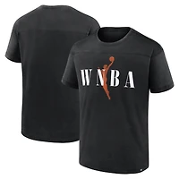 T-shirt décontracté noir WNBA pour homme de la marque Fanatics
