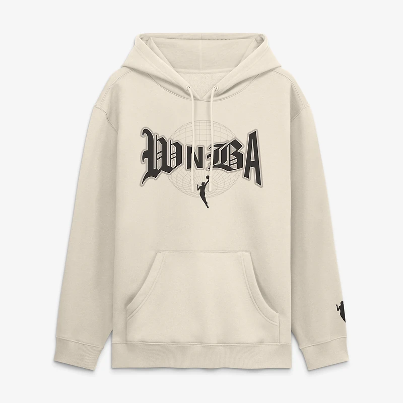 Sweat à capuche polaire crème WNBA Legacy pour homme de Fanatics