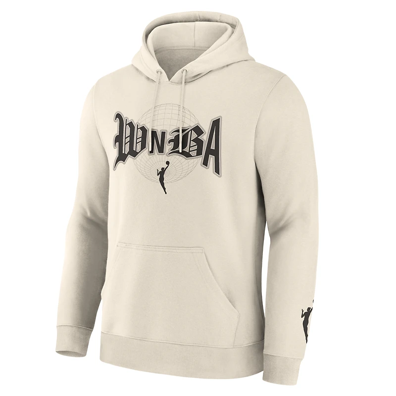 Men's Fanatics Cream WNBA Legacy Fleece Pullover Hoodie