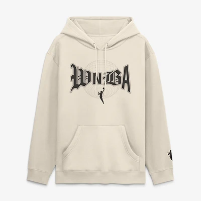 Sweat à capuche polaire crème WNBA Legacy pour homme de Fanatics