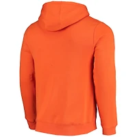 Men's Fanatics Orange WNBA Primary Logo - Fitted Pullover Hoodie