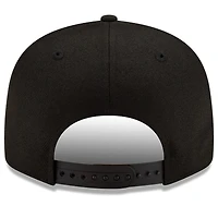 Casquette ajustable WNBA 9FIFTY Snapback New Era noire pour hommes