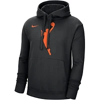 Men's Nike Black WNBA Logowoman Pullover Hoodie
