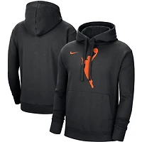 Men's Nike Black WNBA Logowoman Pullover Hoodie