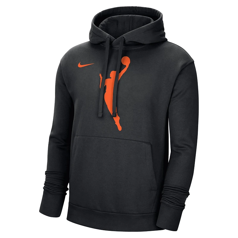 Nike WNBA Logowoman noire pour homme - Chandail à capuchon