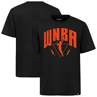 T-shirt Sportiqe WNBA noir pour homme, coupe décontractée, logo femme Duke