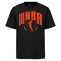 Men's Sportiqe  Black WNBA Logowoman Duke Premium Relaxed Fit T-Shirt