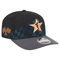 Unisex New Era  Black WNBA 9SEVENTY Checkerboard Print Adjustable Hat