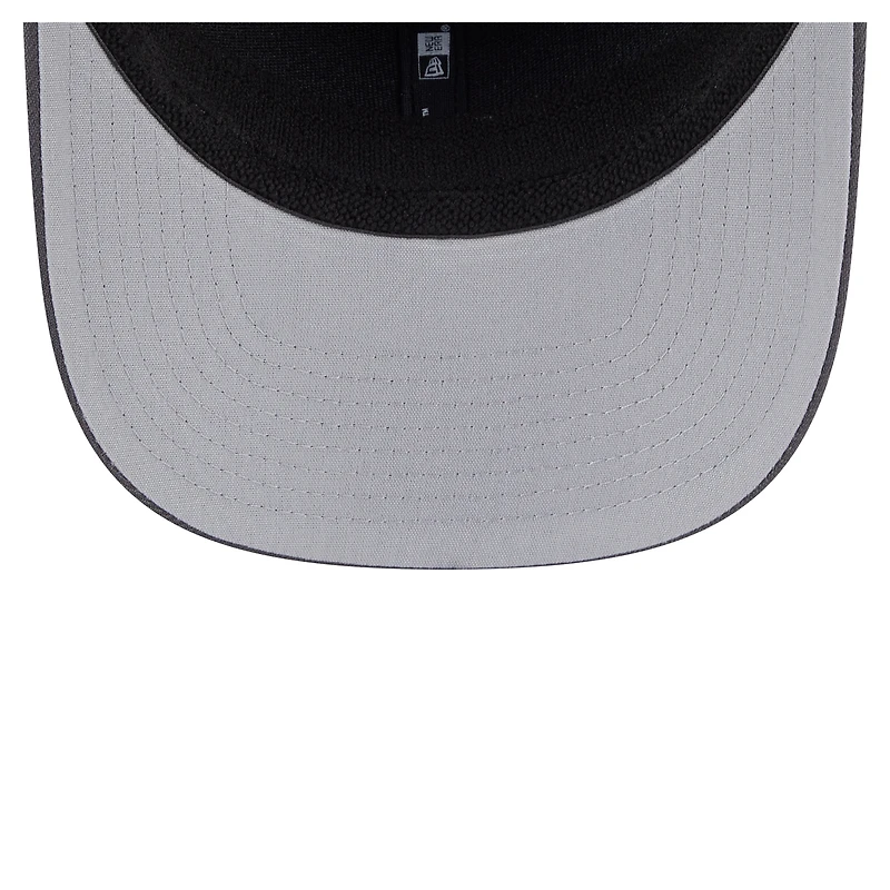 Unisex New Era  Black WNBA 9SEVENTY Checkerboard Print Adjustable Hat