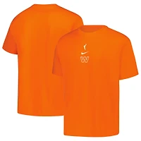 T-shirt unisexe Nike Orange WNBA Logowoman Premium Essential