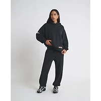 Sweat à capuche unisexe en polaire noire WNBA