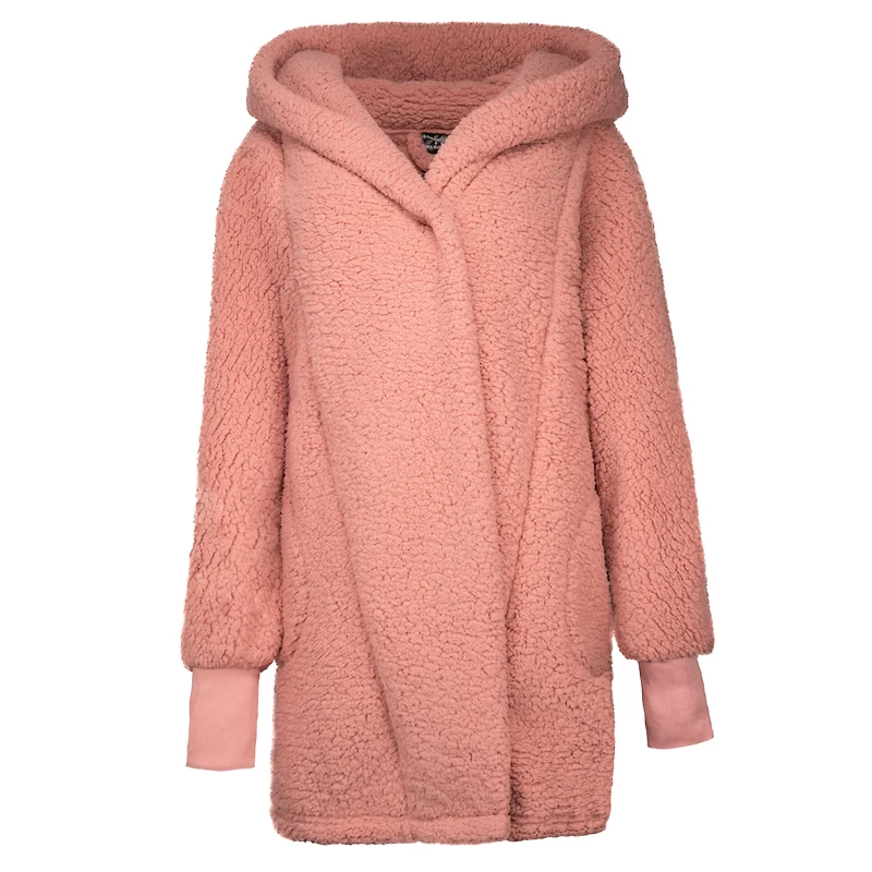 Unisex Jill Martin Pink WNBA Breast Cancer Awareness Oversized Hooded Lounger
