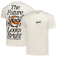 T-shirt unisexe Kur8ted Angel Reese Cream « L'avenir s'annonce radieux »