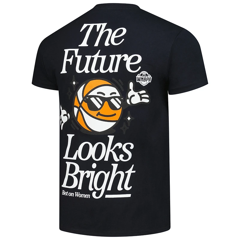 T-shirt unisexe Kur8ted Sabrina Ionescu noir « L'avenir s'annonce radieux »