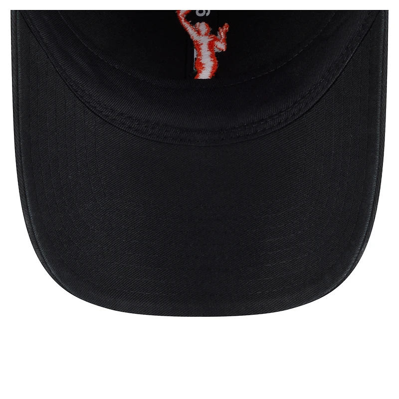 Unisex New Era Black WNBA Core Alt Logo 9TWENTY Adjustable Hat
