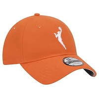 Unisex New Era Orange WNBA Core Logo 9TWENTY Adjustable Hat