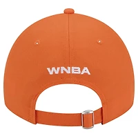 Unisex New Era Orange WNBA Core Logo 9TWENTY Adjustable Hat