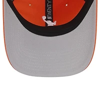 Casquette réglable unisexe New Era orange WNBA Core Logo 9TWENTY