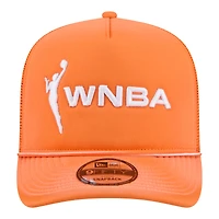 Unisex New Era  Orange WNBA Gear Worn Foam Front 9FIFTY A-Frame Trucker Rope Snapback Hat