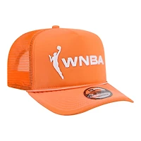 Unisex New Era  Orange WNBA Gear Worn Foam Front 9FIFTY A-Frame Trucker Rope Snapback Hat