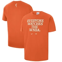 T-shirt orange unisexe Nike x TOGETHXR « Tout le monde regarde la WNBA »