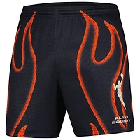 Short de sport unisexe noir WNBA Playa Society