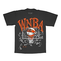 T-shirt unisexe Playa Society noir WNBA Shattered Glass