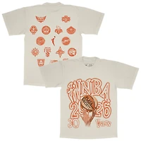 T-shirt unisexe Playa Society crème avec motif WNBA