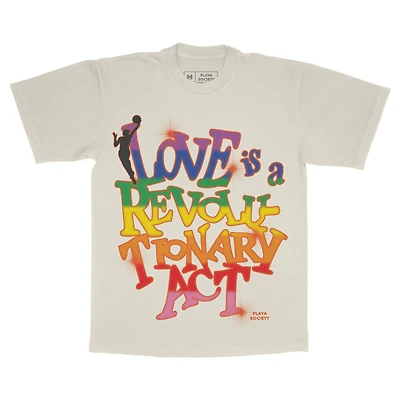 Unisex Playa Society  White WNBA Pride T-Shirt