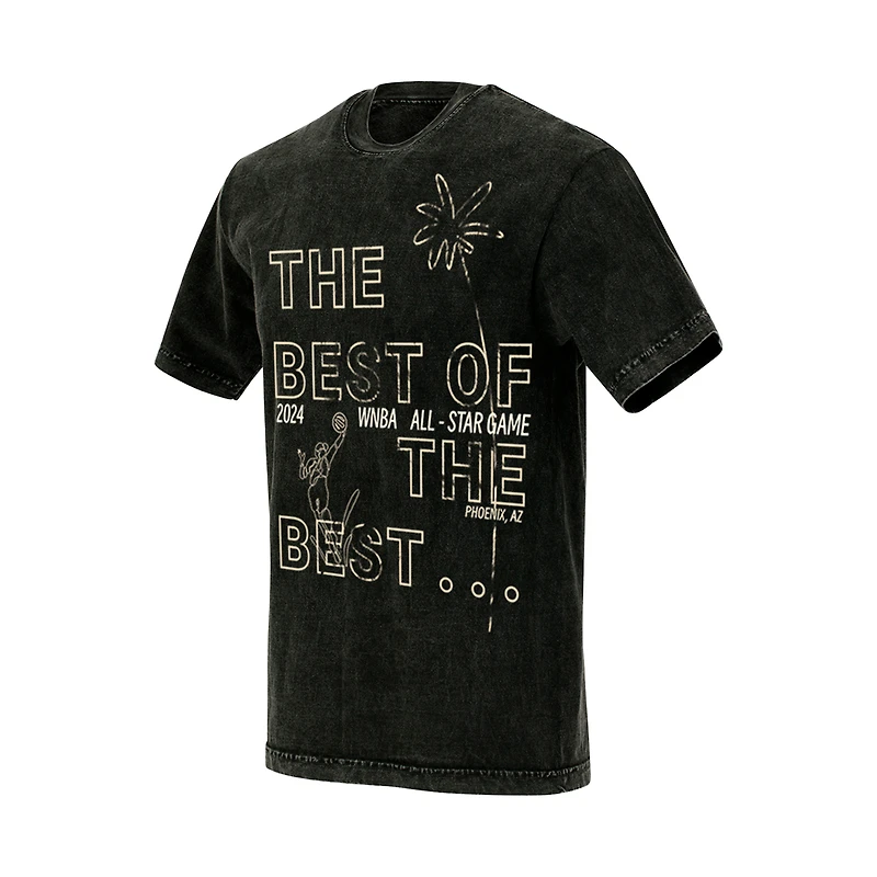 Unisex round21 Black 2024 WNBA All-Star Game The Best of the T-Shirt