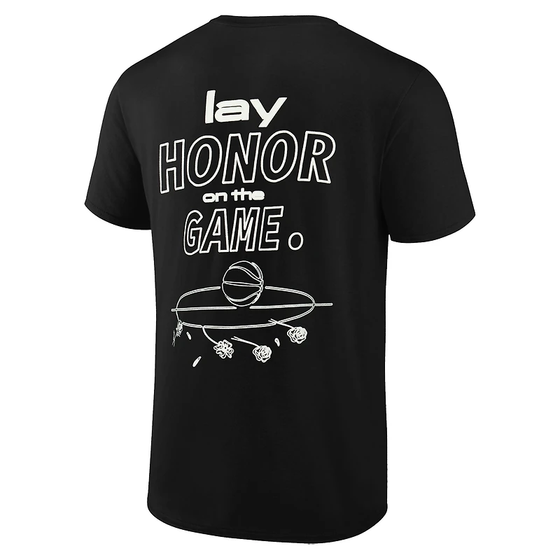 T-shirt unisexe round21 noir WNBA Respect