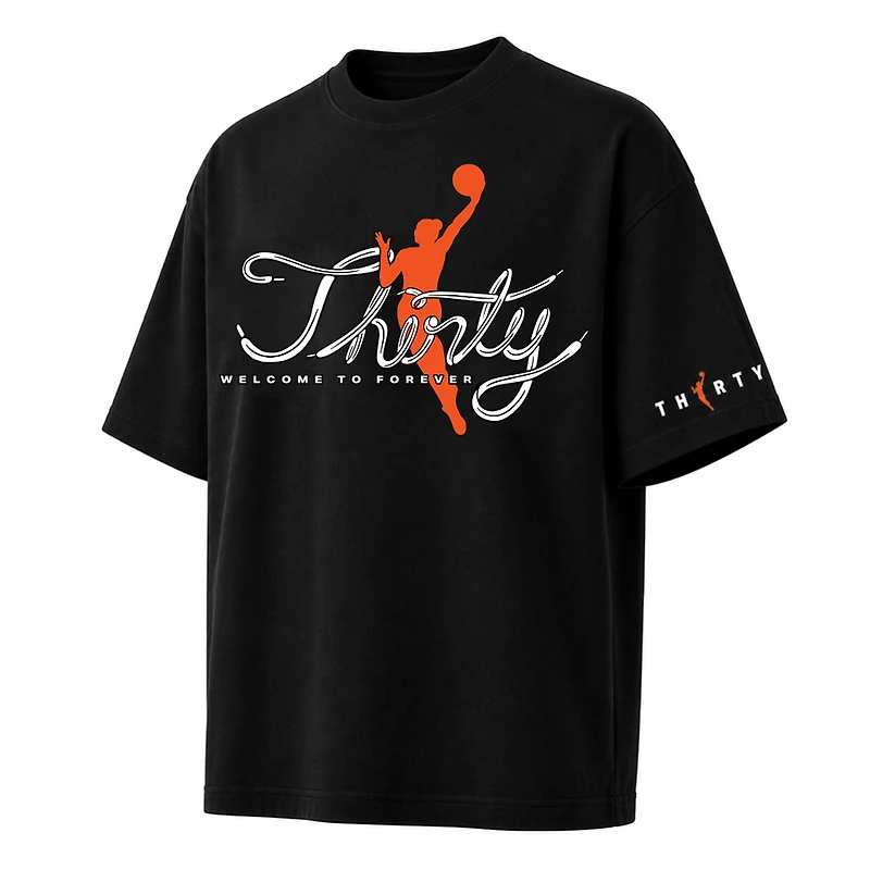 Unisex round21  Black WNBA Thirty T-Shirt